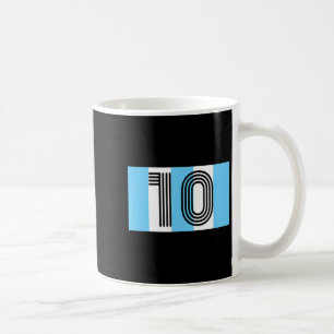 Caneca De Café Futebol de futebol vintage Diego Argentina número