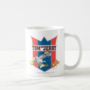 Caneca De Café Futebol de Tom e de Jerry (futebol) 7
