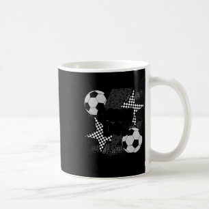 Caneca De Café Futebol Dia de Jogo Vintage Relâmpago Equipe Diver