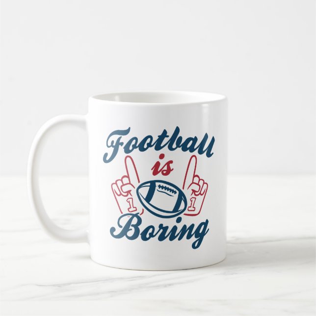 Caneca De Café Futebol é chato (Esquerda)