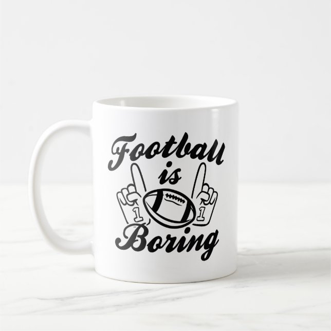Caneca De Café Futebol é chato (Esquerda)