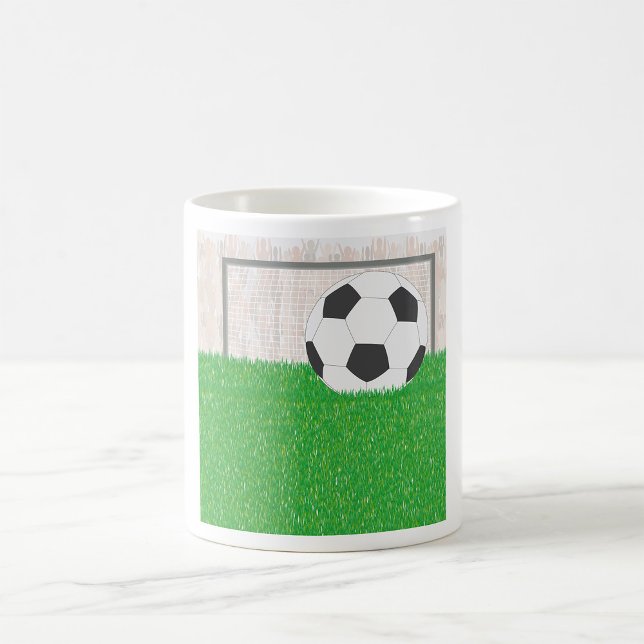 Caneca De Café Futebol E Meta (Criador carregado)
