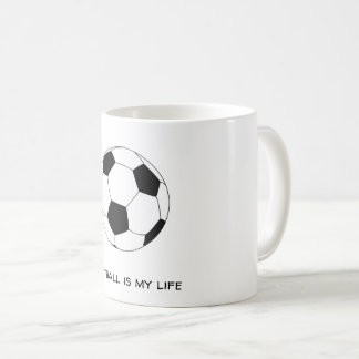 Caneca De Café Futebol é minha vida