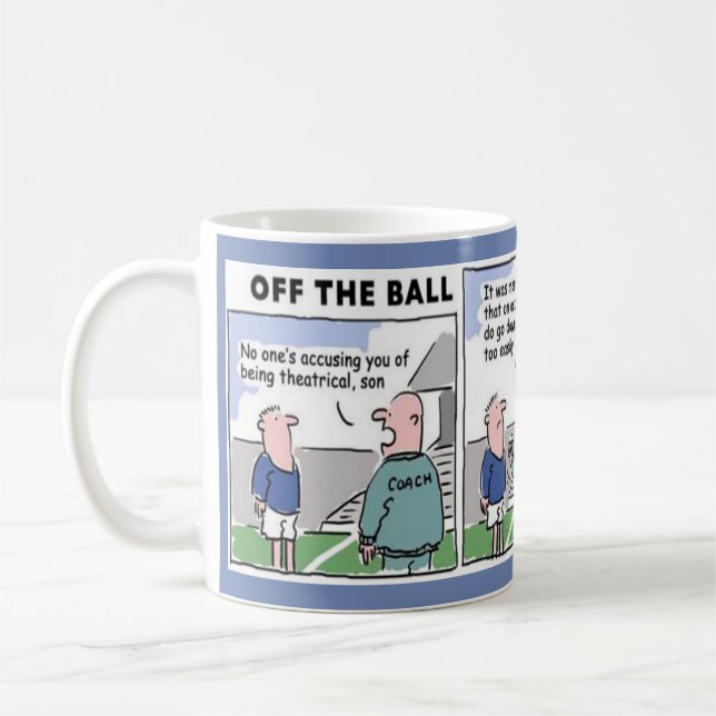 Caneca De Café Futebol em ação (Esquerda)
