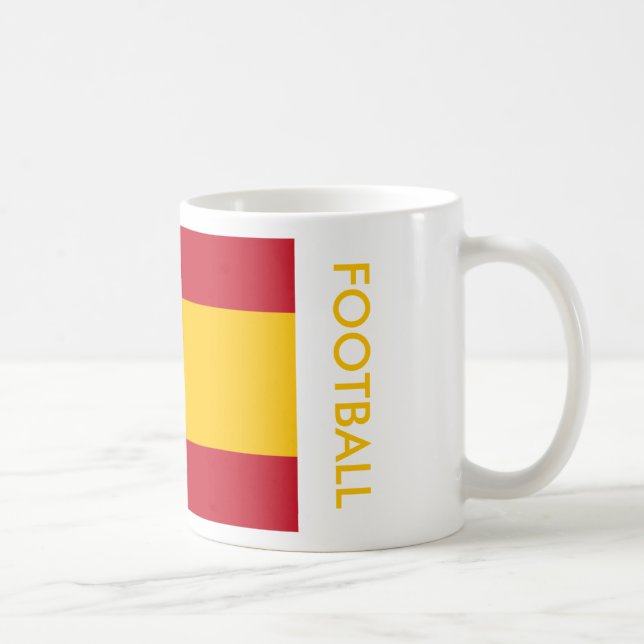 CANECA DE CAFÉ FUTEBOL ESPANHA (Direita)