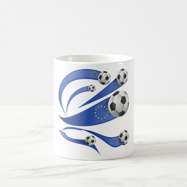 Caneca De Café Futebol europeu (Criador carregado)