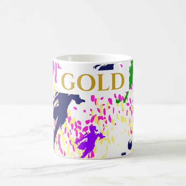 CANECA DE CAFÉ FUTEBOL FEMININO (Centro)