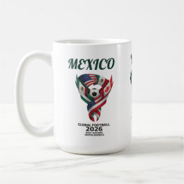 Caneca De Café Futebol Global América do Norte 2026 