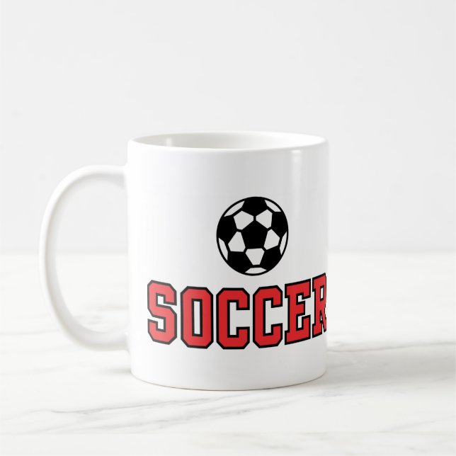 Caneca De Café Futebol N Ball12 (Esquerda)