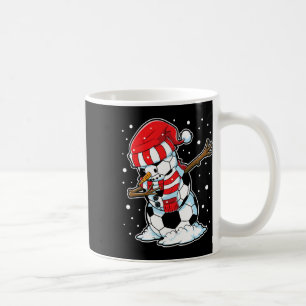 Caneca De Café Futebol Papai Noel Homem de Neve Dabbing Byll Meni
