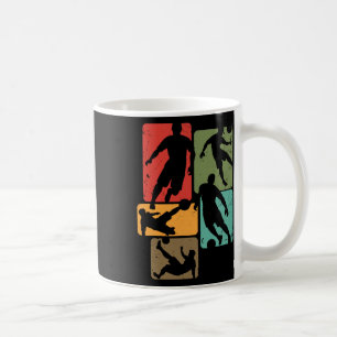 Caneca De Café Futebol Para Jogador de Futebol Retro Futebol para