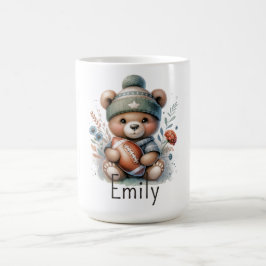 Caneca De Café Futebol Personalizado Cute