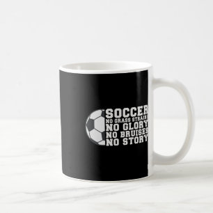 Caneca De Café Futebol Sem Esforço Sem Glória Sem Machucados Sem