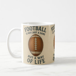 Caneca De Café Futebol, um modo de vida