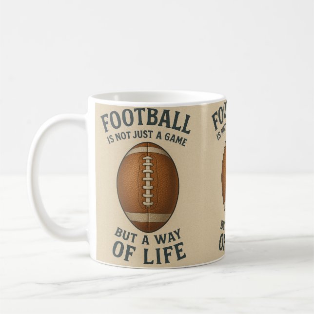 Caneca De Café Futebol, um modo de vida (Esquerda)
