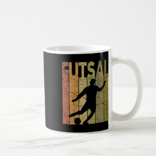 Caneca De Café Futsal Futebol de Salão Vintage Jogador de Futsal