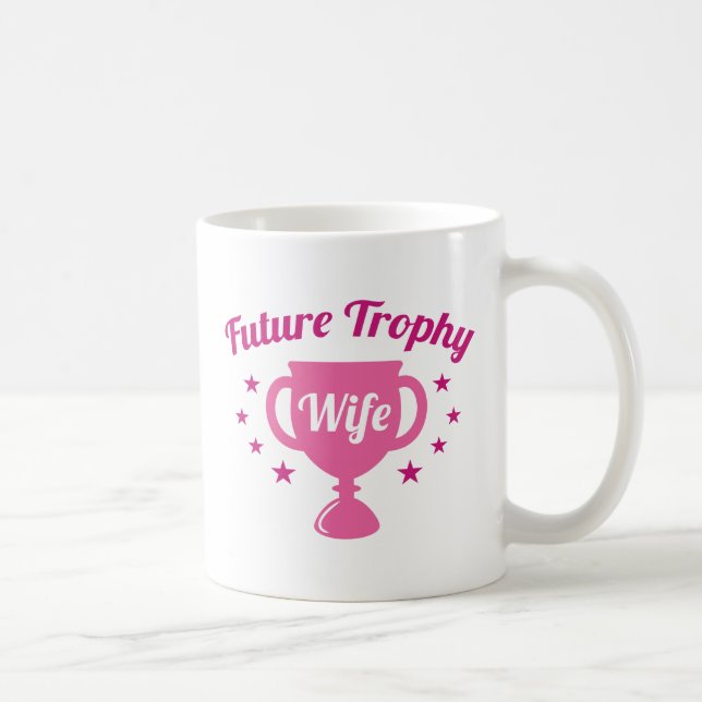 Caneca De Café Futura Esposa de Troféu (Direita)