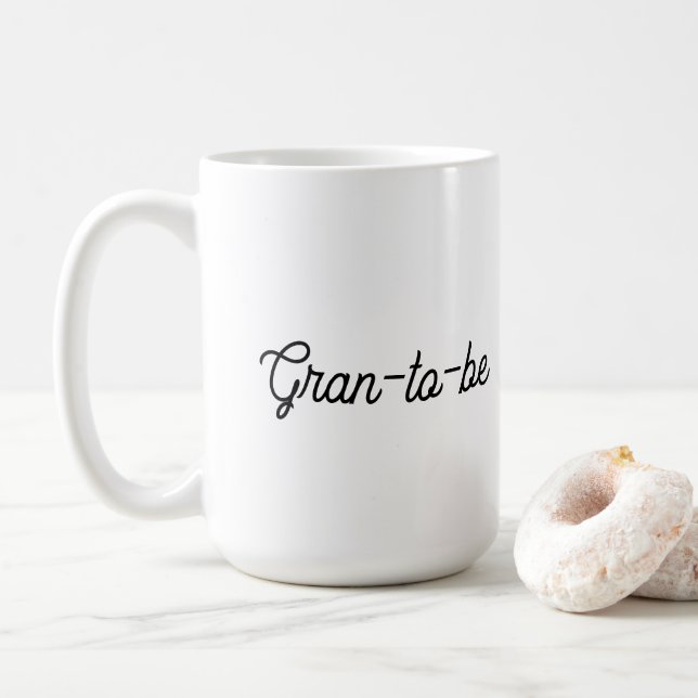 Caneca De Café Futura mamãe (Com Donut)