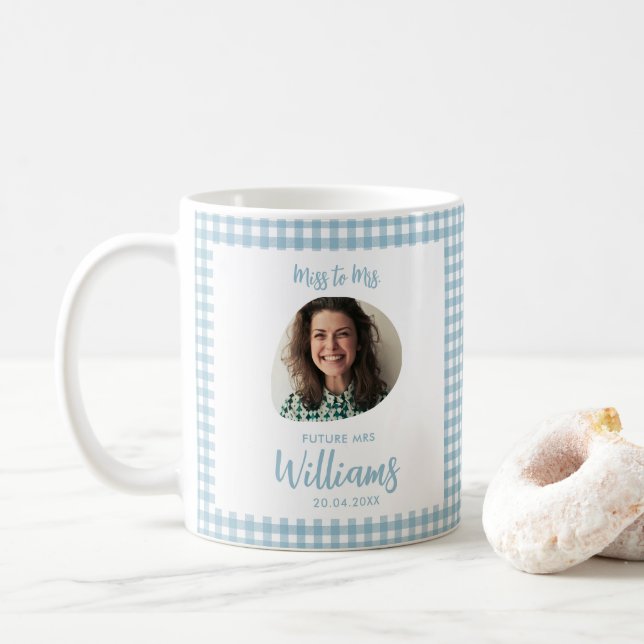 Caneca De Café Futura Senhora Moderna Boho (Com Donut)