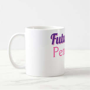 Caneca De Café Futura Sra adicione nome da noiva casamento desped
