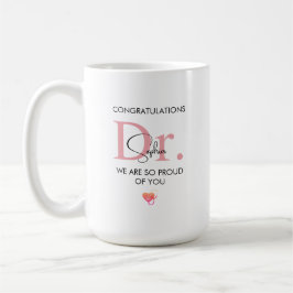 Caneca De Café Future Doctor Personalized Name So Proud of You