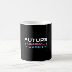 Caneca De Café Future Medical Coder Coding ICD Coder Programmer