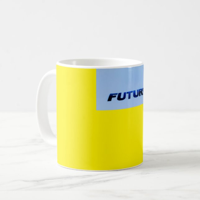 Caneca De Café Futuro (Frente Esquerda)
