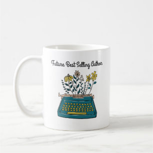 Caneca De Café Futuro, Autor Mais Vendido, Carreira de Café