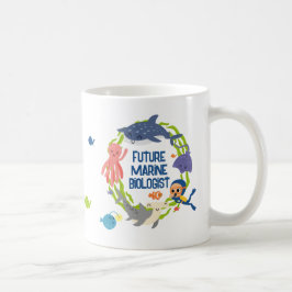 Caneca De Café Futuro Biólogo Marinho Coffee Mug