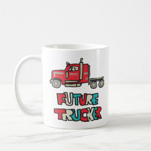 Caneca De Café Futuro Caminhoneiro