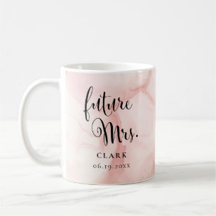 Caneca De Café Futuro Casamento Sra. Chá de Noiva