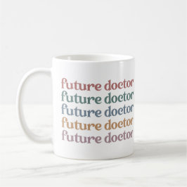 Caneca De Café Futuro Dr. Faculdade de Medicina Presente para Est