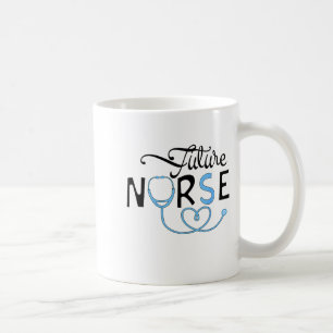 Caneca De Café Futuro Enfermeiro Divertido Estudante De Enfermage