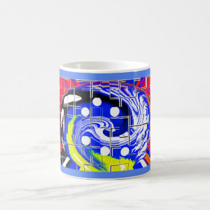 Caneca De Café Futuro mapa de galáxias