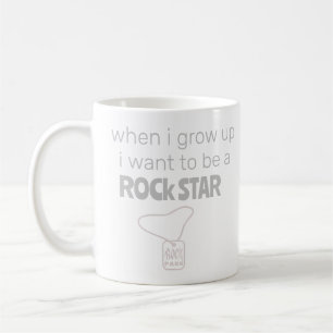 Caneca De Café Futuro Rock Star Coffee Mug