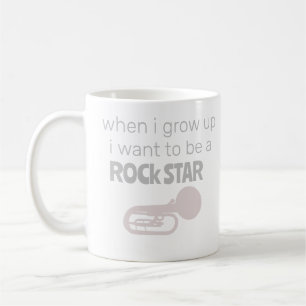 Caneca De Café Futuro Rock Star Coffee Mug