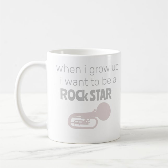 Caneca De Café Futuro Rock Star Coffee Mug (Esquerda)