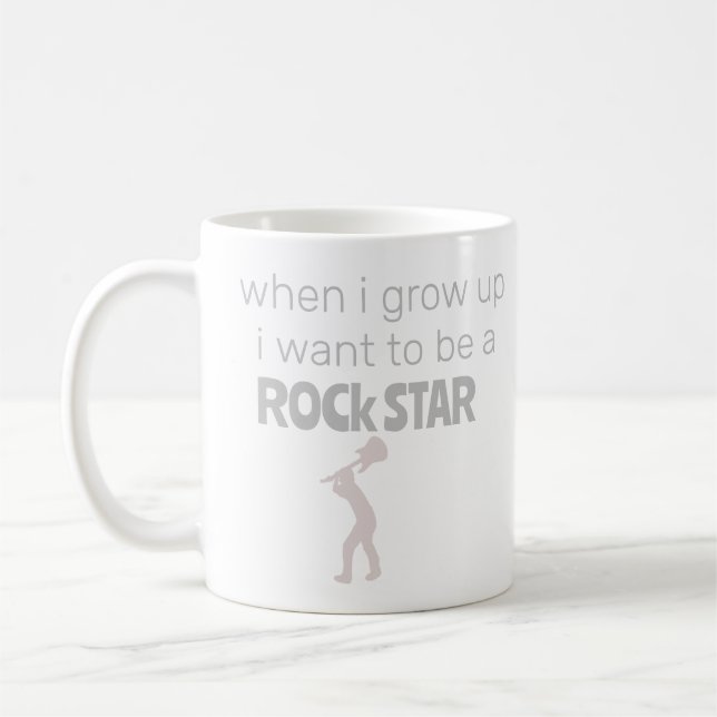 Caneca De Café Futuro Rock Star Coffee Mug (Esquerda)