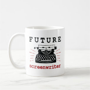 Caneca De Café Futuro Roteirista Escritor de Roteiro de Filme Cin