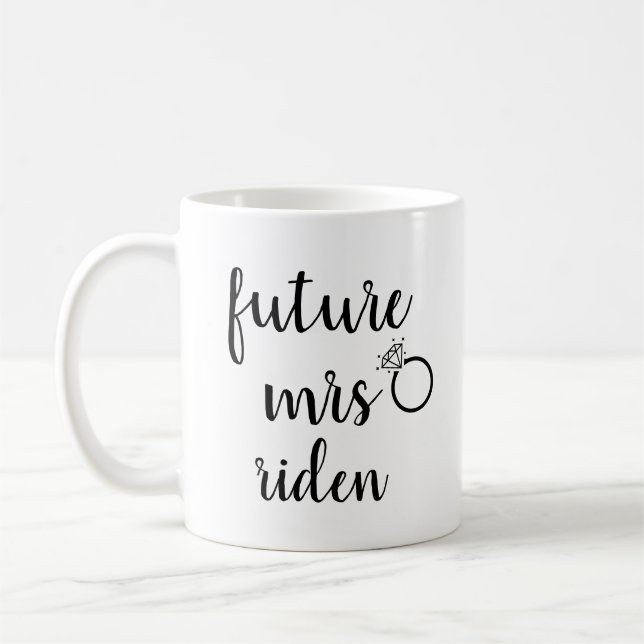 Caneca De Café Futuro Sra. (Esquerda)