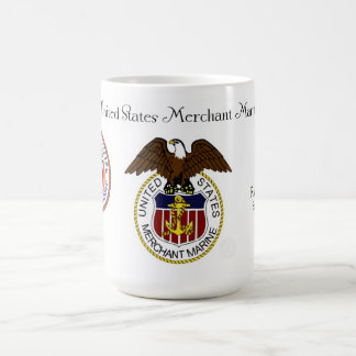 Caneca De Café Fuzileiros navais mercantes dos Estados Unidos