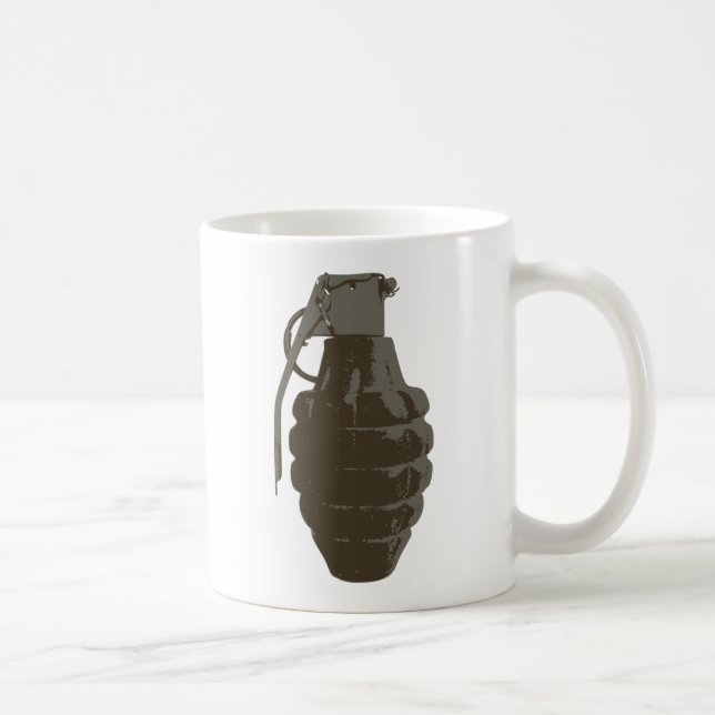 Caneca De Café Fuzileiros navais militares do exército da bomba (Direita)