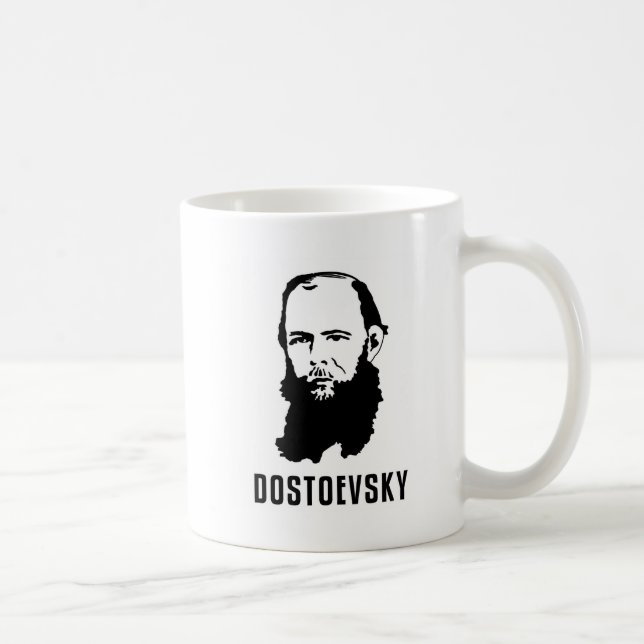 Caneca De Café Fyodor Dosoevsky (Direita)