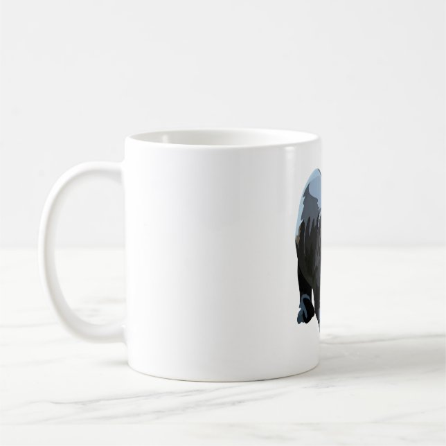 Caneca De Café G é para Giant Otter (Esquerda)