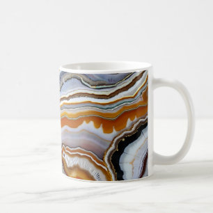 Caneca De Café G.G. Azul Dourado, Cor-de-Orelha-Cor-de-Orelha-Ver