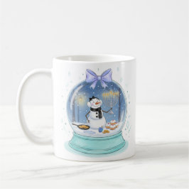 Caneca De Café G globo de neve de Chanukah