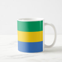Gabão Sinalizador Cerâmico Mug
