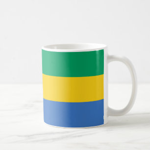 Caneca De Café Gabão Sinalizador Cerâmico Mug
