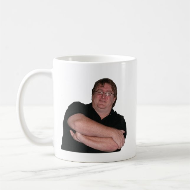 Caneca De Café GabeN Mug (Esquerda)