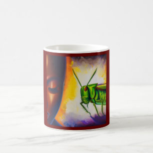 Caneca De Café Gafanhoto de Animais Espírito 2